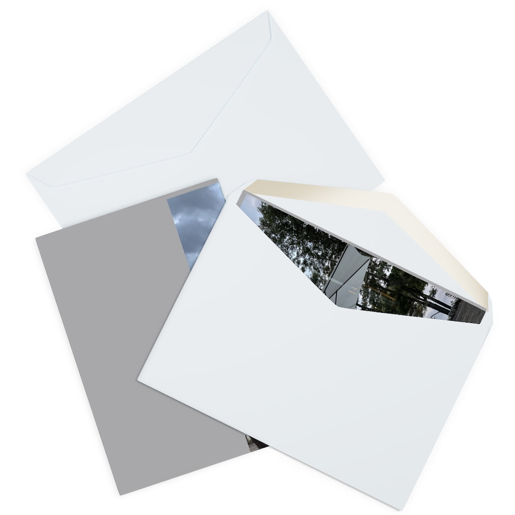 Grythyttan a small swedish village ,my view from home Greeting Cards (5 Pack)