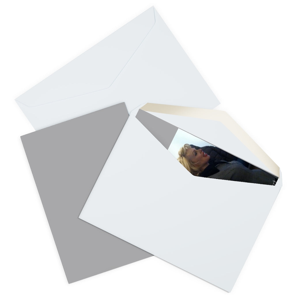 Michaela with Marilyn styling Greeting Cards (5 Pack)