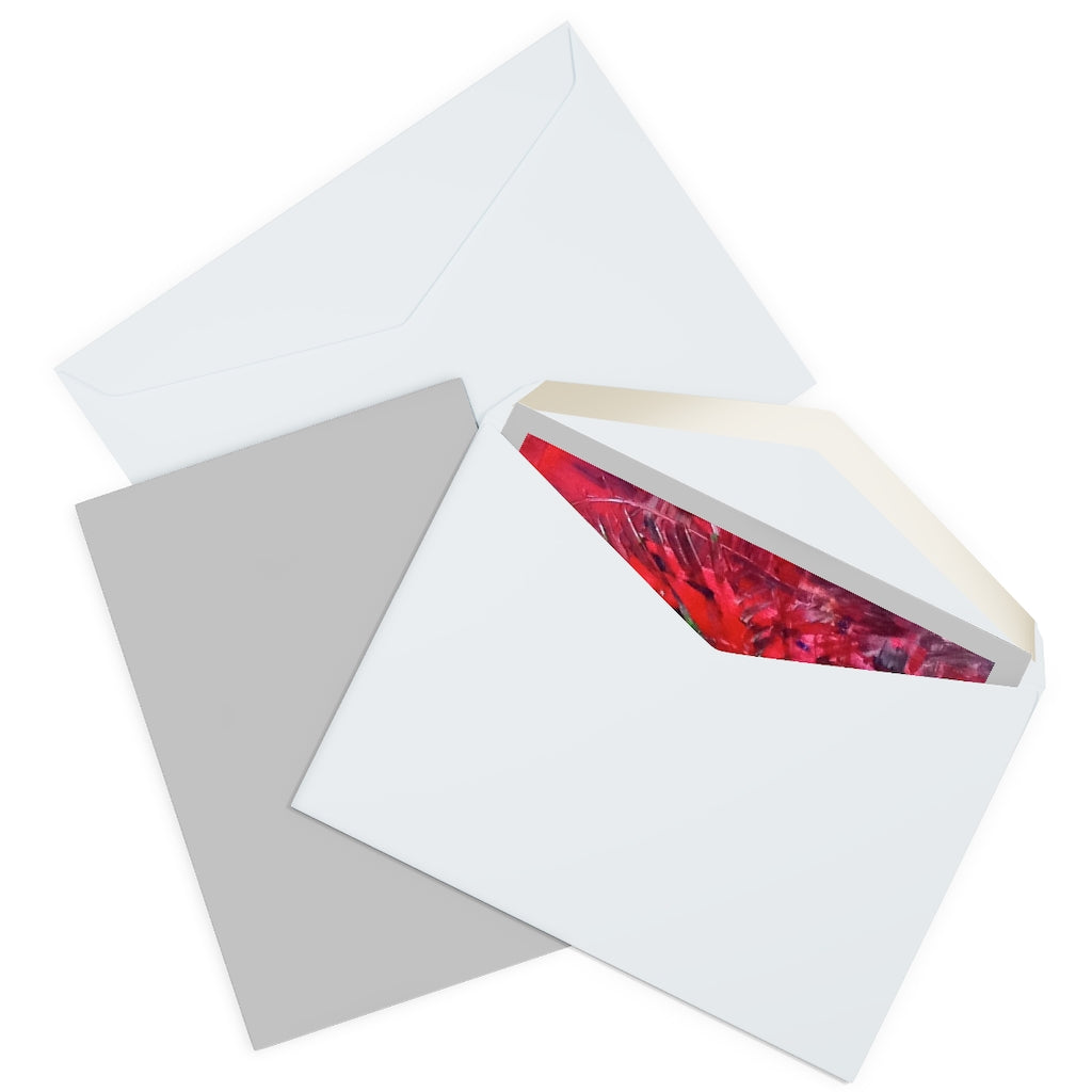 Royal Lady and her gard . Greeting Cards (5 Pack)