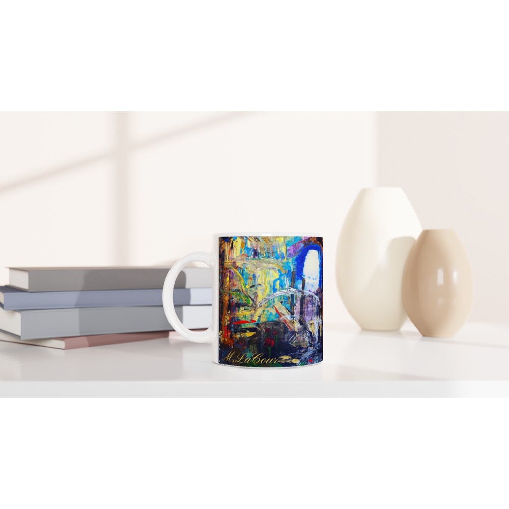 Paradise White 11oz Ceramic Mug