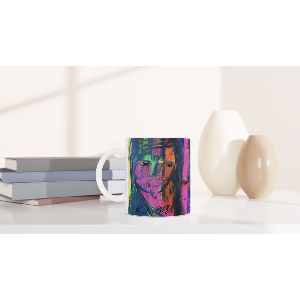 Intuition White 11oz Ceramic Mug