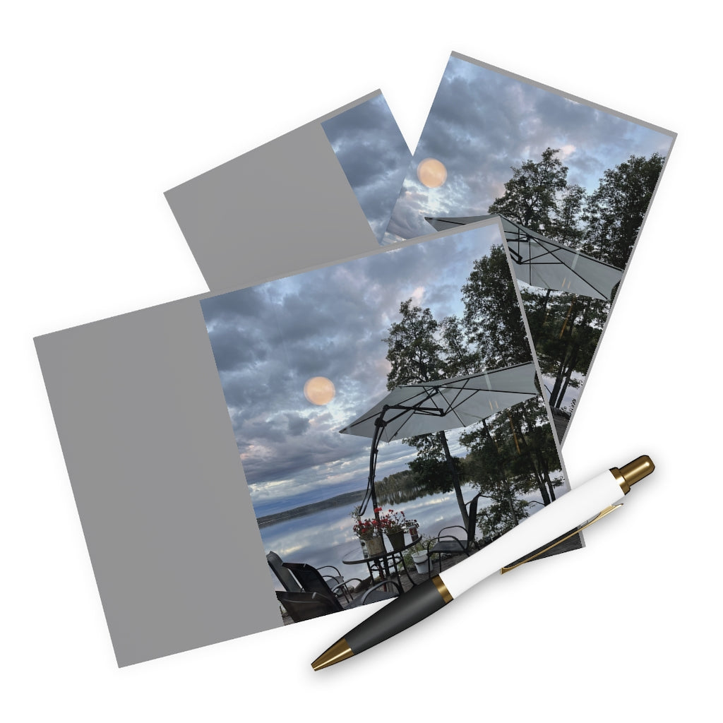 Grythyttan a small swedish village ,my view from home Greeting Cards (5 Pack)