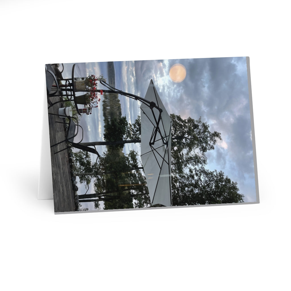 Grythyttan a small swedish village ,my view from home Greeting Cards (5 Pack)