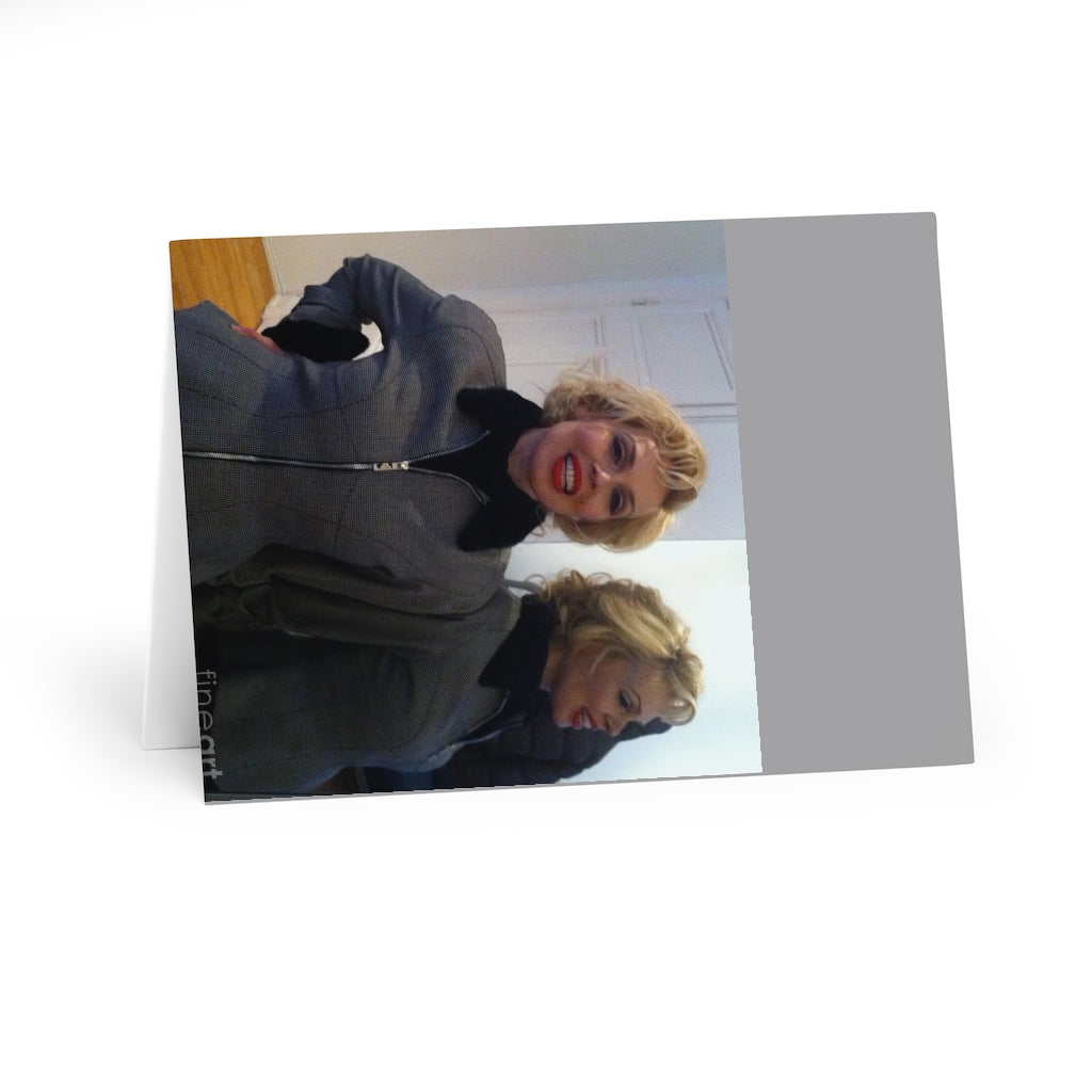 Michaela with Marilyn styling  Greeting Cards (5 Pack)