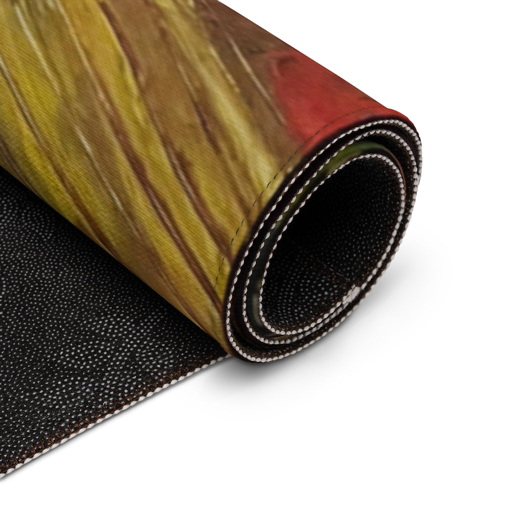 Sunset with an animal Rug