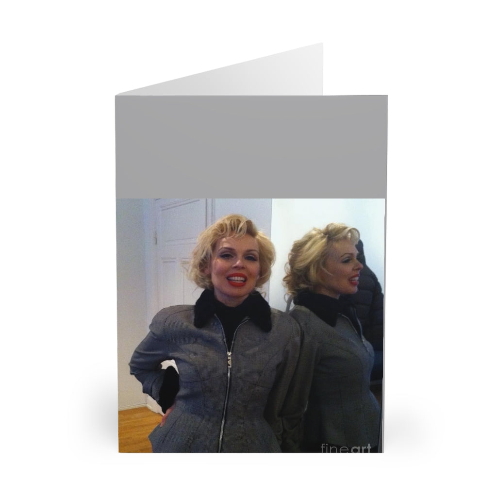 Michaela with Marilyn styling  Greeting Cards (5 Pack)