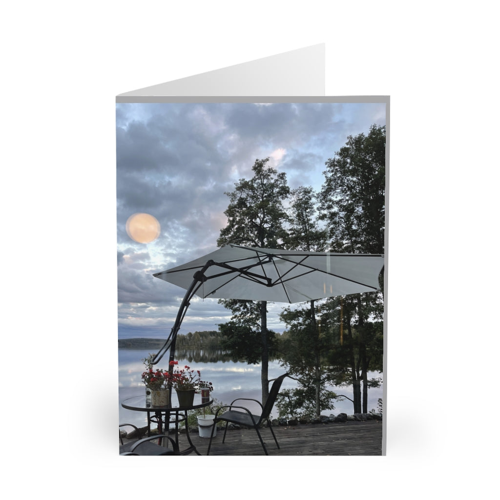 Grythyttan a small swedish village ,my view from home Greeting Cards (5 Pack)