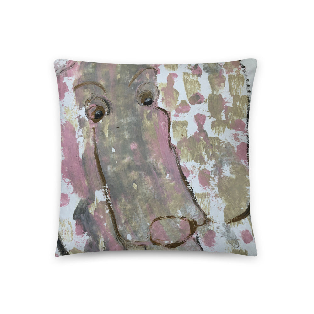 Pillow Pink  Dog