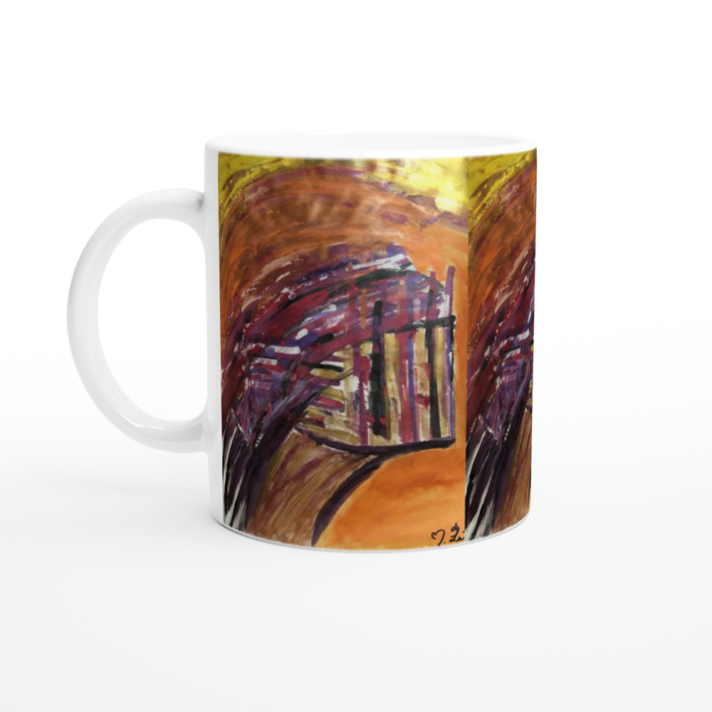 Light Warrior White 11oz Ceramic Mug
