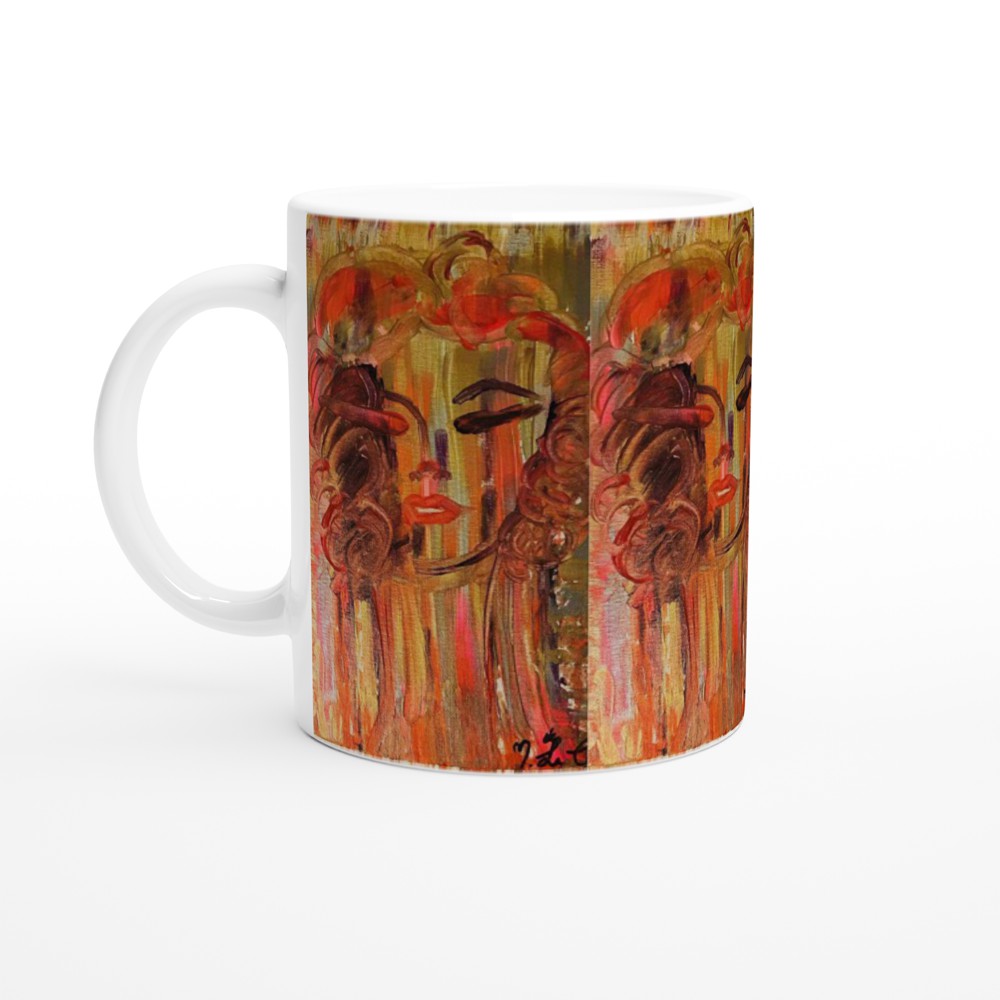 Marilyn neon White 11oz Ceramic Mug