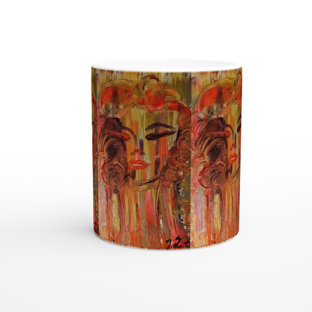 Marilyn neon White 11oz Ceramic Mug