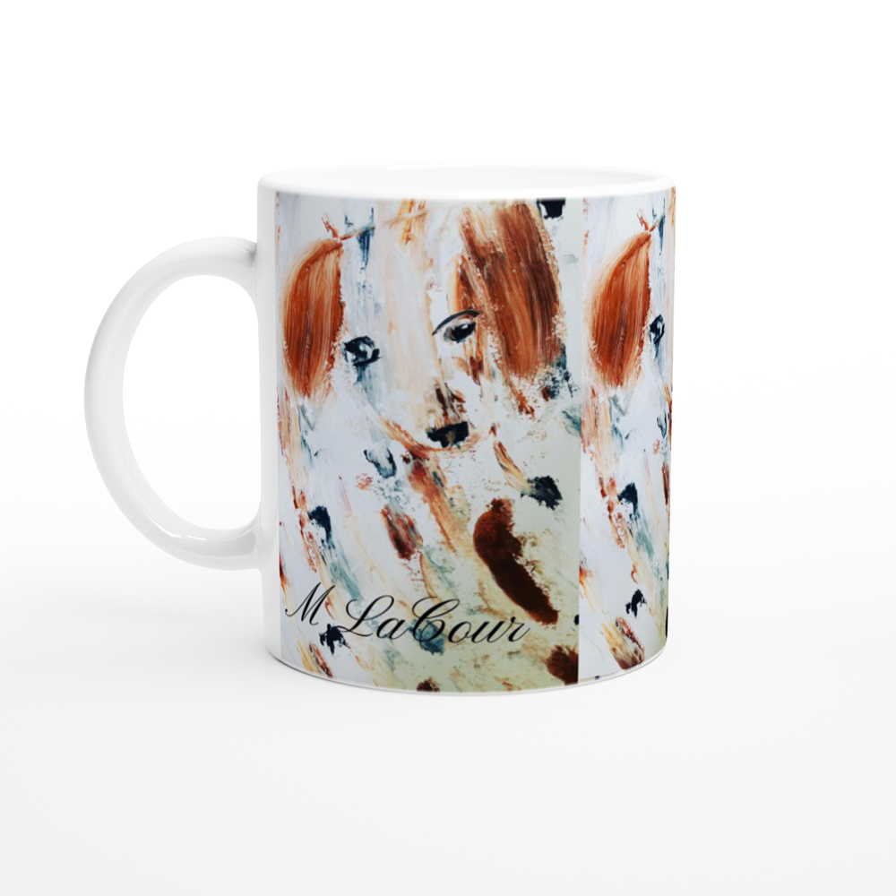 Puppy dog White 11oz Ceramic Mug