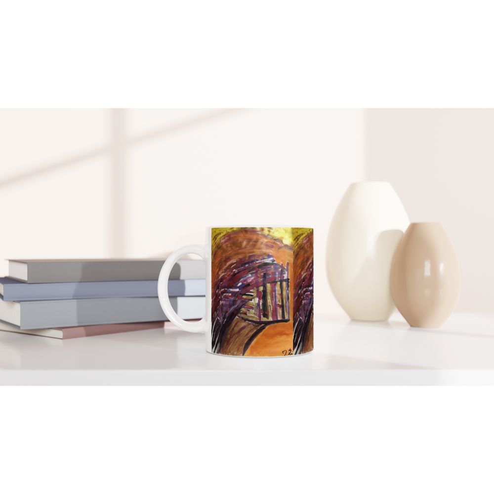 Light Warrior White 11oz Ceramic Mug