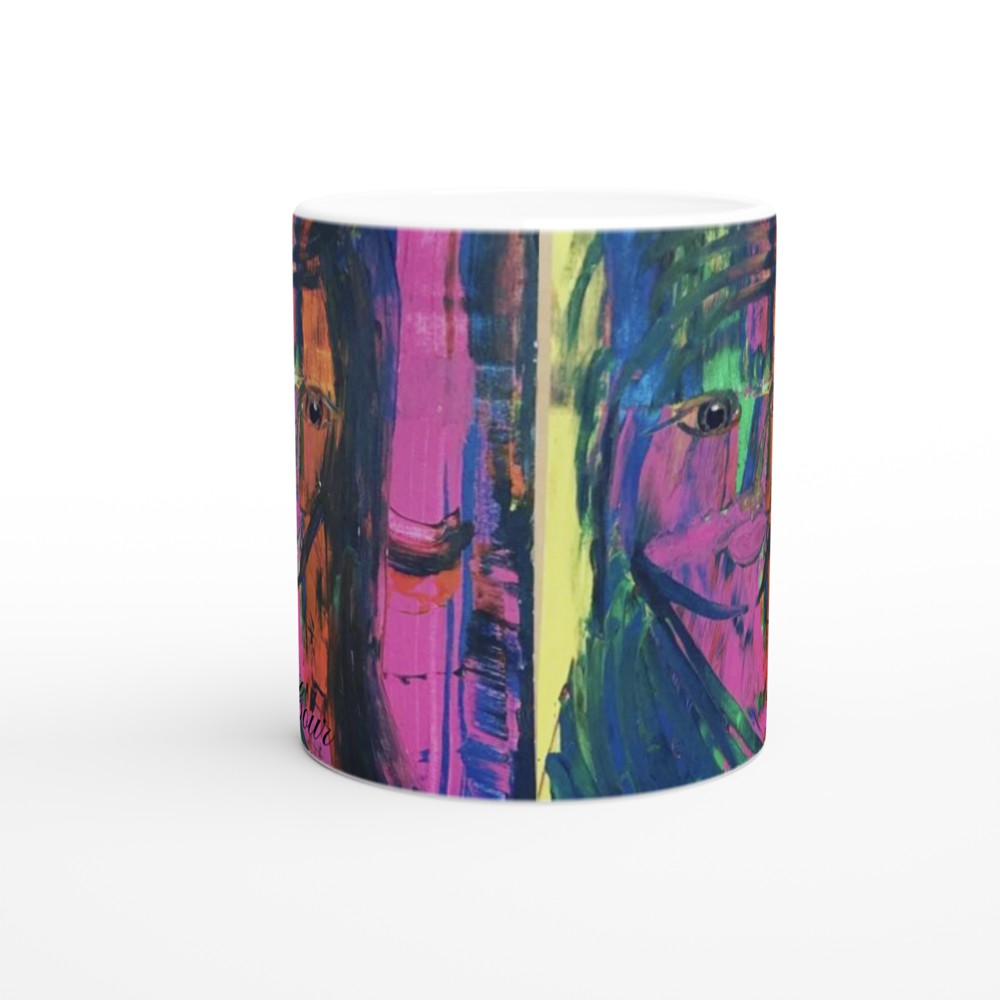 Intuition White 11oz Ceramic Mug